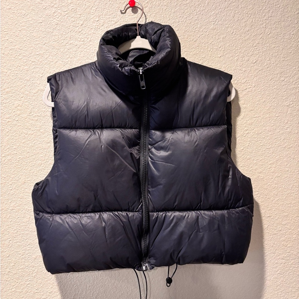 Black Puffer Vest
